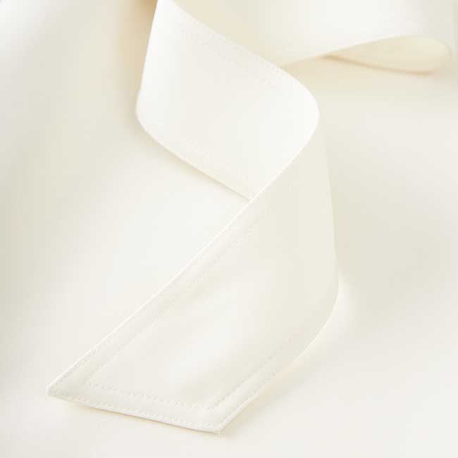 Women's Belted Blazer Coat | Collarless V-Neck Mid-Length Style