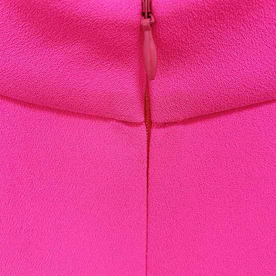 Women's Fuchsia Hollowed Minidress