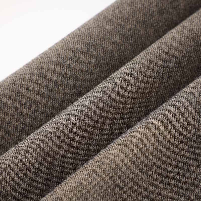 Wool Blend Single-Breasted Vest Dress with Belt