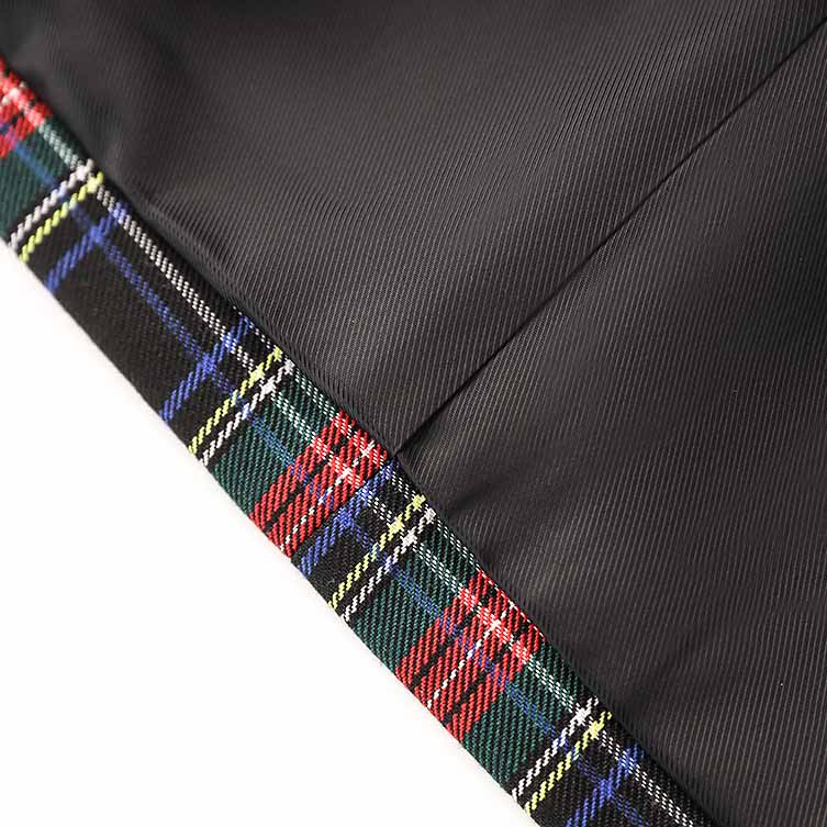 Womens Double Breasted Plaid Work Formal Blazer Jacket