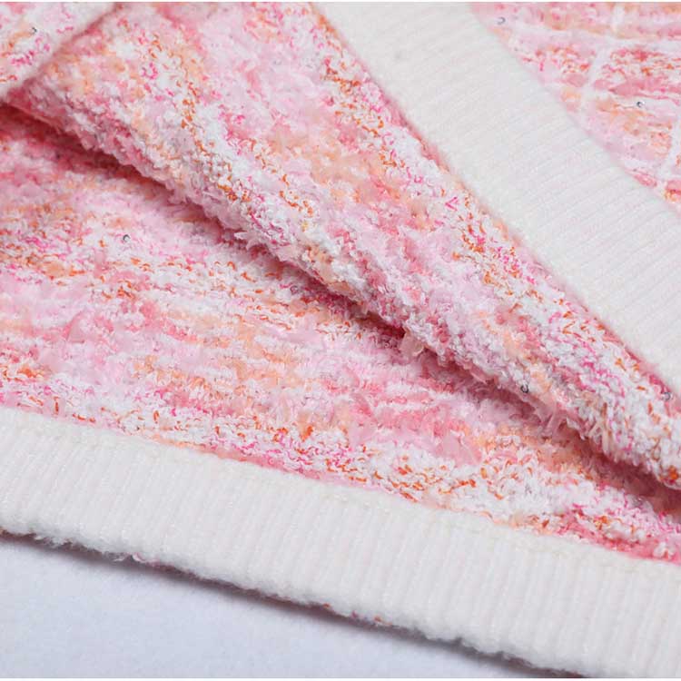 Women Wool Knitted Cardigan Jacket + Mini Skirt Two Pieces Skirt Suit