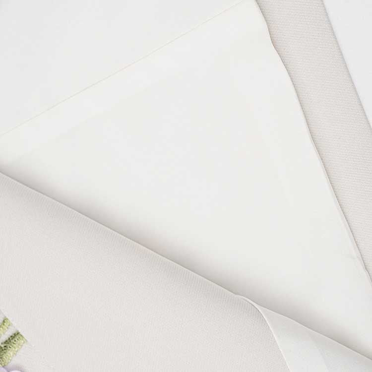 Ivory flower detail pantsuit for women by SD Dresscode & Fashiontrends with elegant floral accents