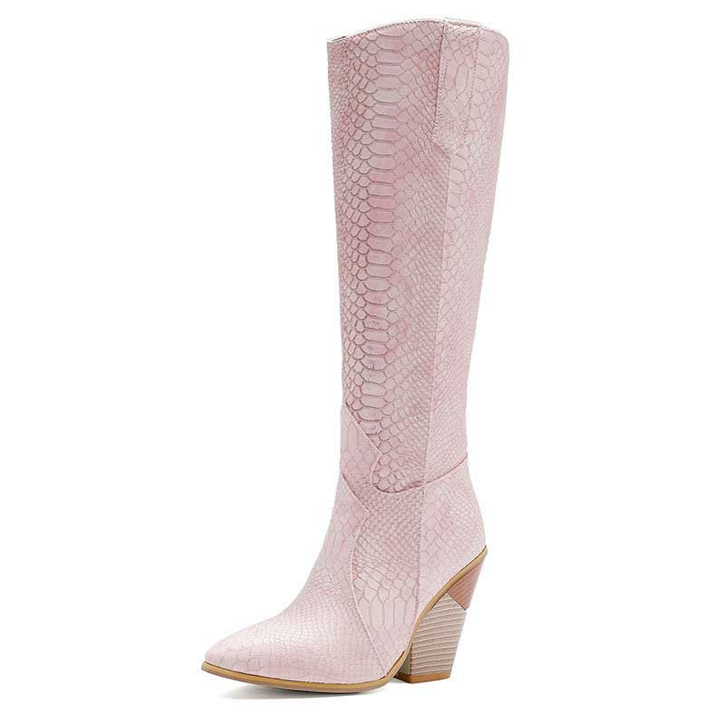 Ornella | Women’s Western-Inspired Knee-High Boots main image 1