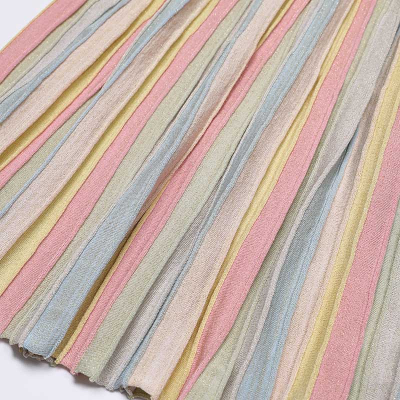 Sleeveless Slinky Knit Midi Dress V-neck