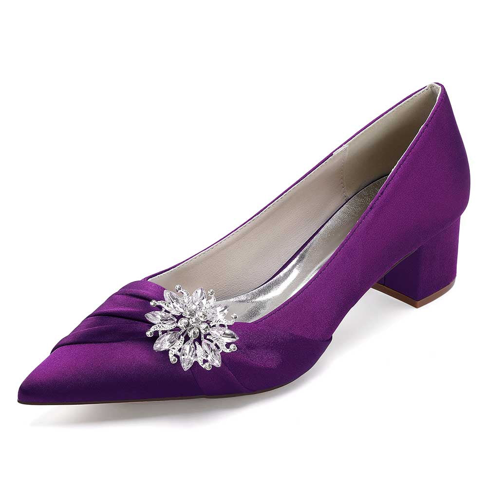 Pointed Toe Wedding Shoes for Bride