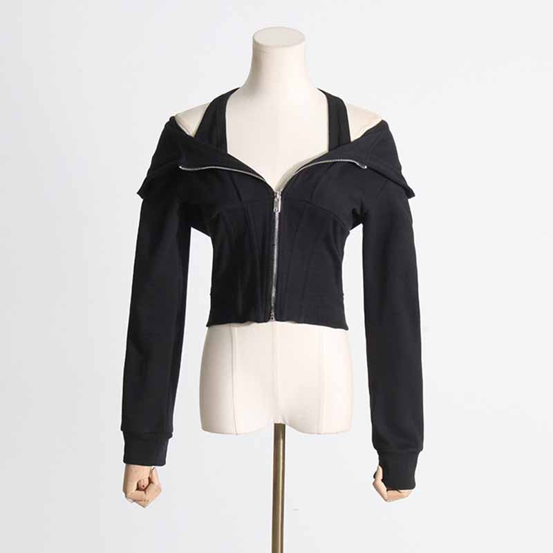 Women's Layered Corset hoodie