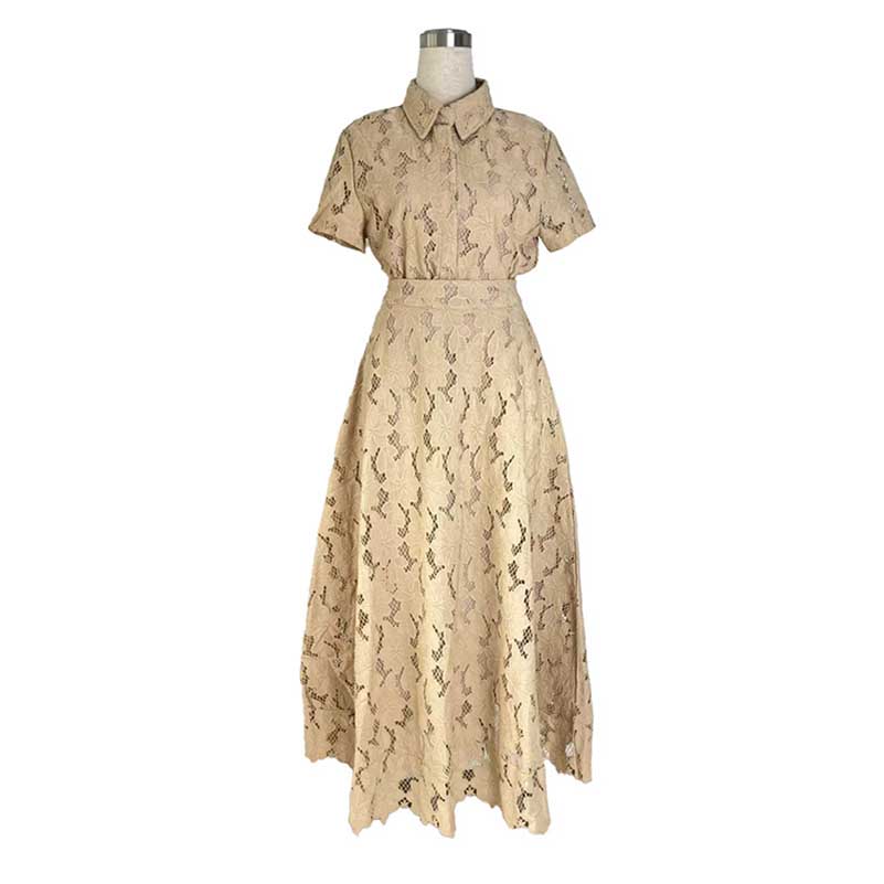 Women's Lace Long Skirt Suit