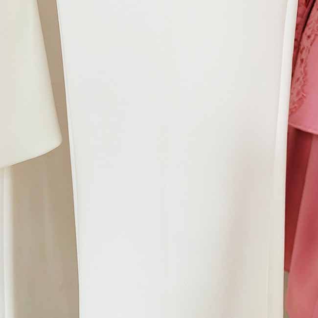 Womens Pantsuit White Flared Trouser Suit Two Pieces Wedding Pantsuit