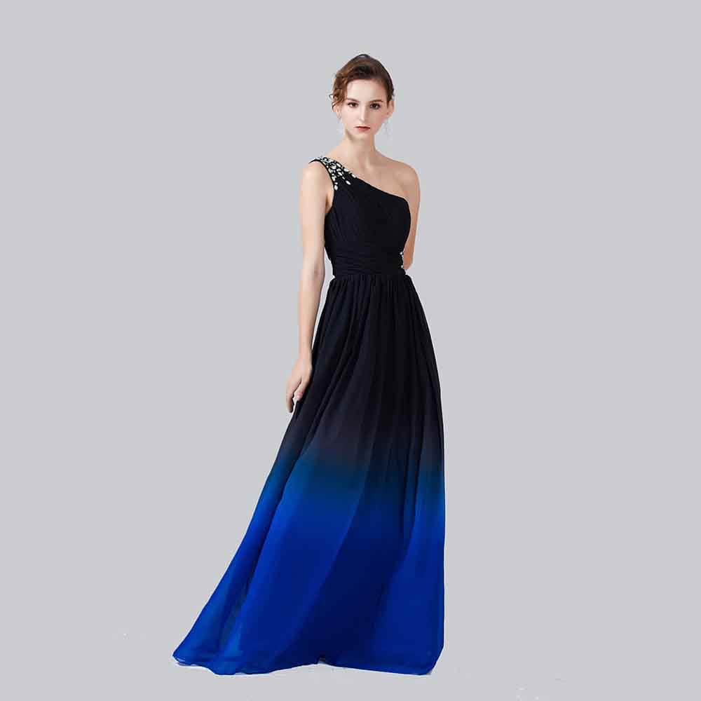 sd-hk One shoulrder prom dress long evening blue and black Gradient dr SD Dresscode & Fashiontrends sd-hk One shoulrder prom dress long evening blue and black Gradient dr SD Dresscode & Fashiontrends