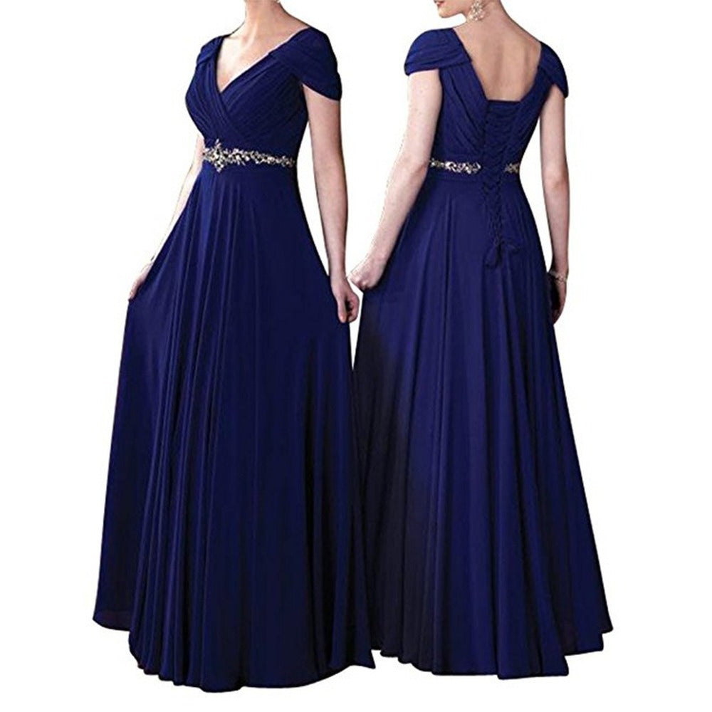 Women Bridesmaid Dresses Long Prom Wedding Guest Dress Ball Gowns