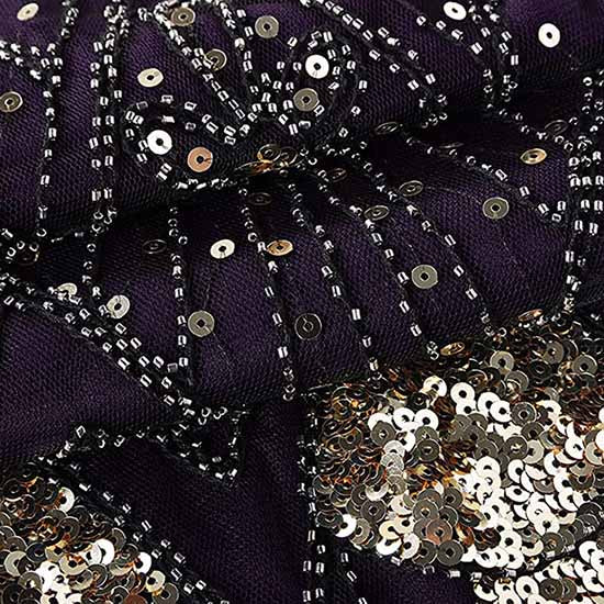 Women's 1920s Dress Sequin Art Deco Flapper Dress