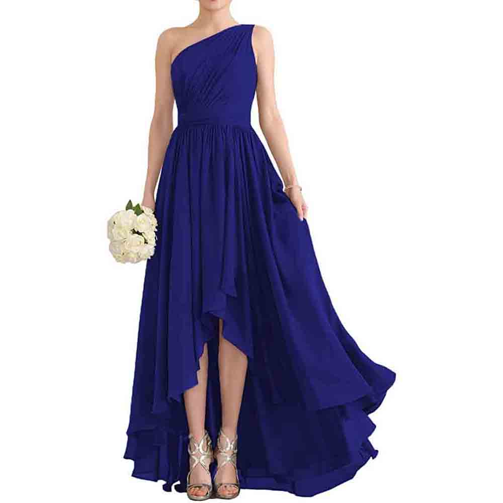 Women's Bridesmaid Dresses High Low Guest Dress One Shoulder SD Dresscode & Fashiontrends Women's Bridesmaid Dresses High Low Guest Dress One Shoulder SD Dresscode & Fashiontrends