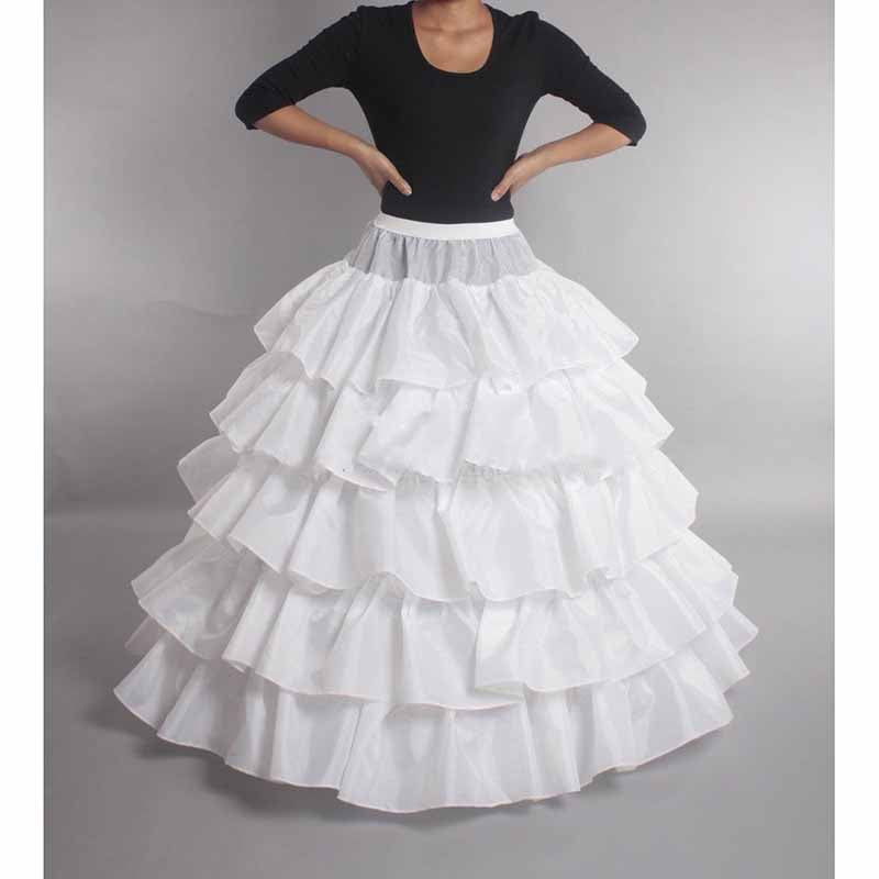 Women Wedding Petticoat Crinoline Underskirt Slips Underskirt