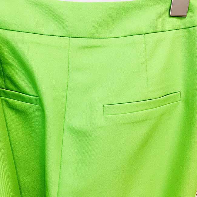 Women Suits 2 Piece Mint Green One Button Blazer With Flare Pants Suit