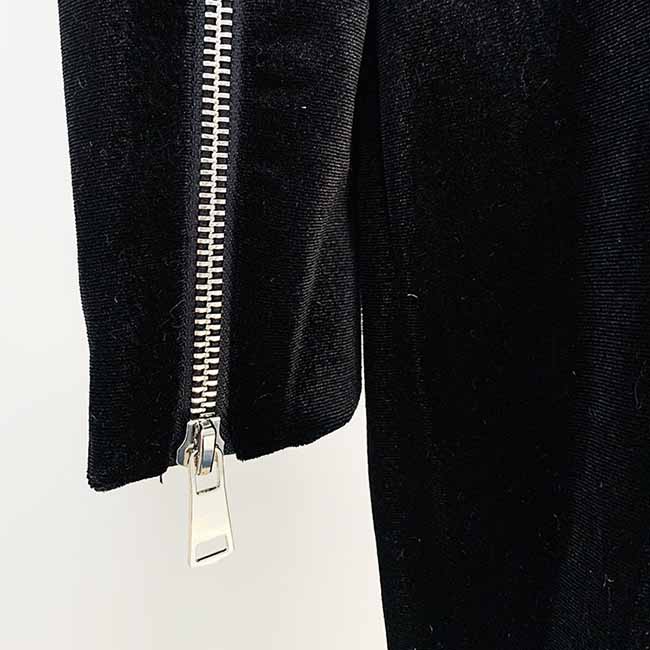 Women's Black Studded Mini Dress