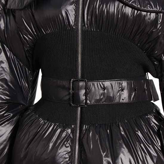 Women's Puffer Jacket Thickened Winter Turtleneck Puffer Parka Coats