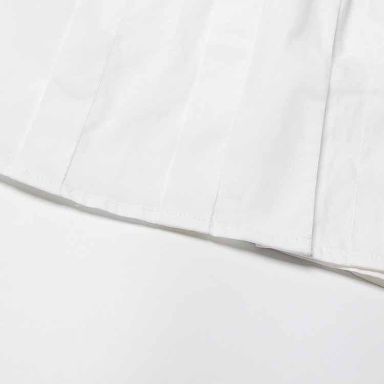 Womens White Shirt Asymmetric Top Cross Strap Blouse