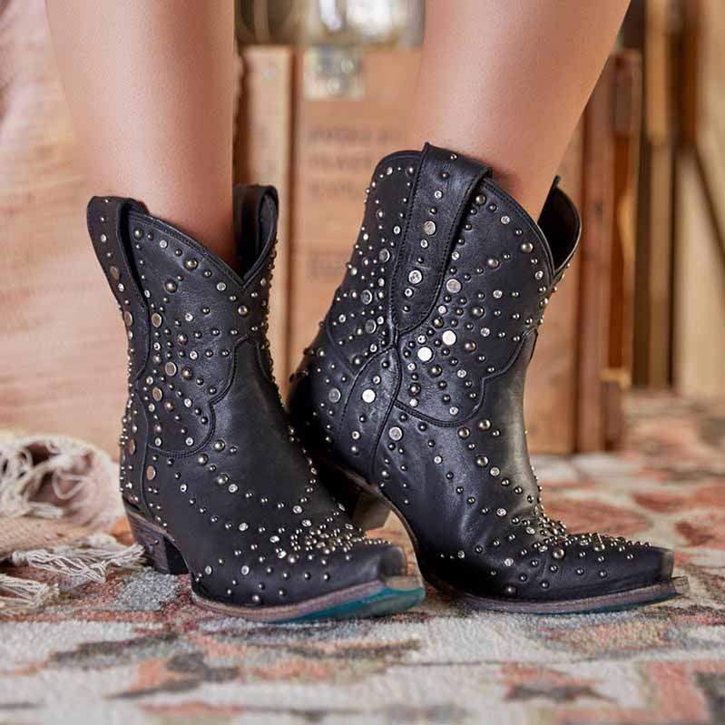 Ankle boots Women's Cowgirl Western Boots
