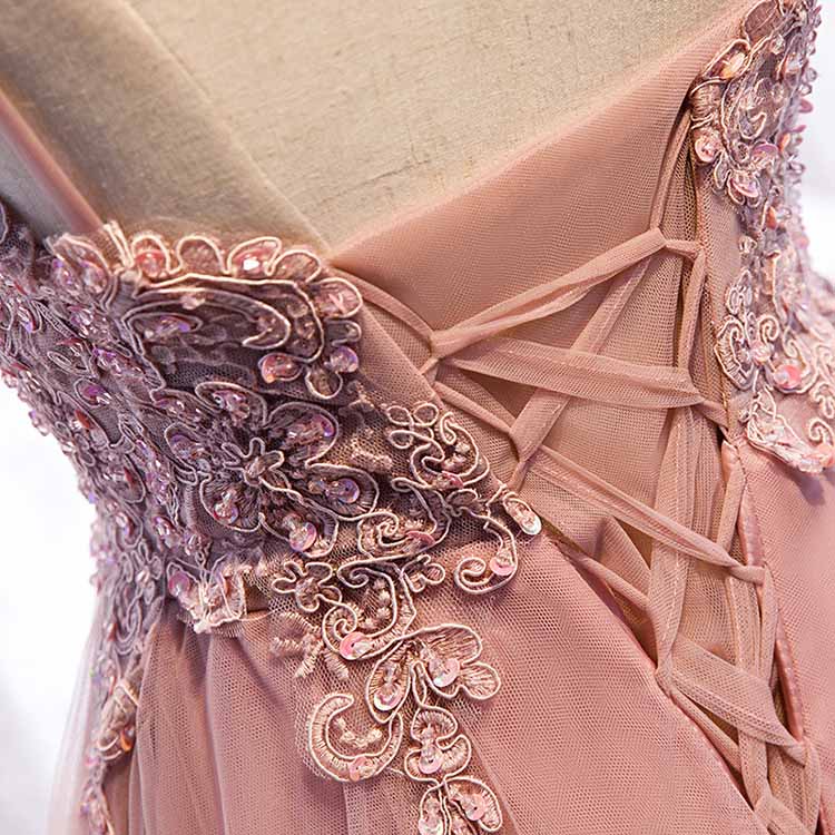 Women's Tulle Hi-Low Off the Shoulder Prom Dresses Evening Homecoming Cocktail Gowns