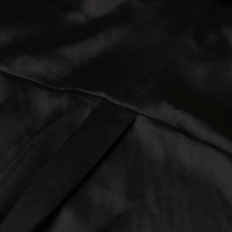 Long Sleeve Satin Feather-Trimmed Mini Dress Wrap Cocktail Dress