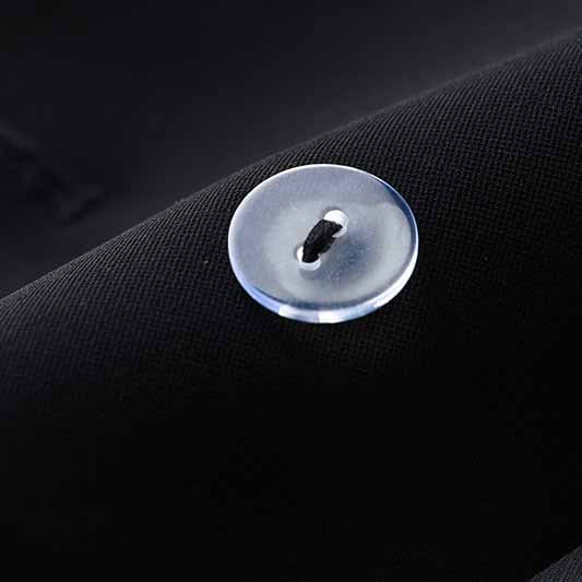 Women's Luxury Fitted Blazer Golden Lion Buttons Coat Jacket in Black,White