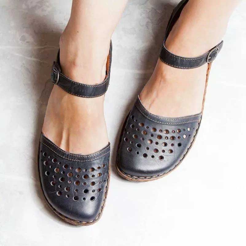 Women's Cut-Out Leisure Sandals Trendy Casual Shoes