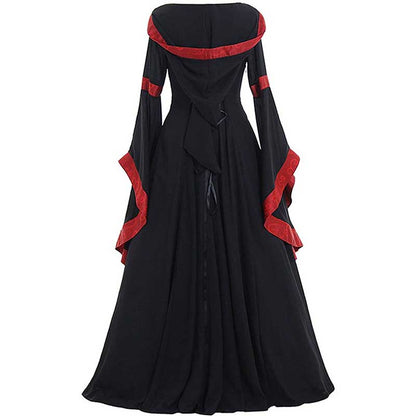 Medieval Court Long Dress Halloween Cosplay Costume 18066