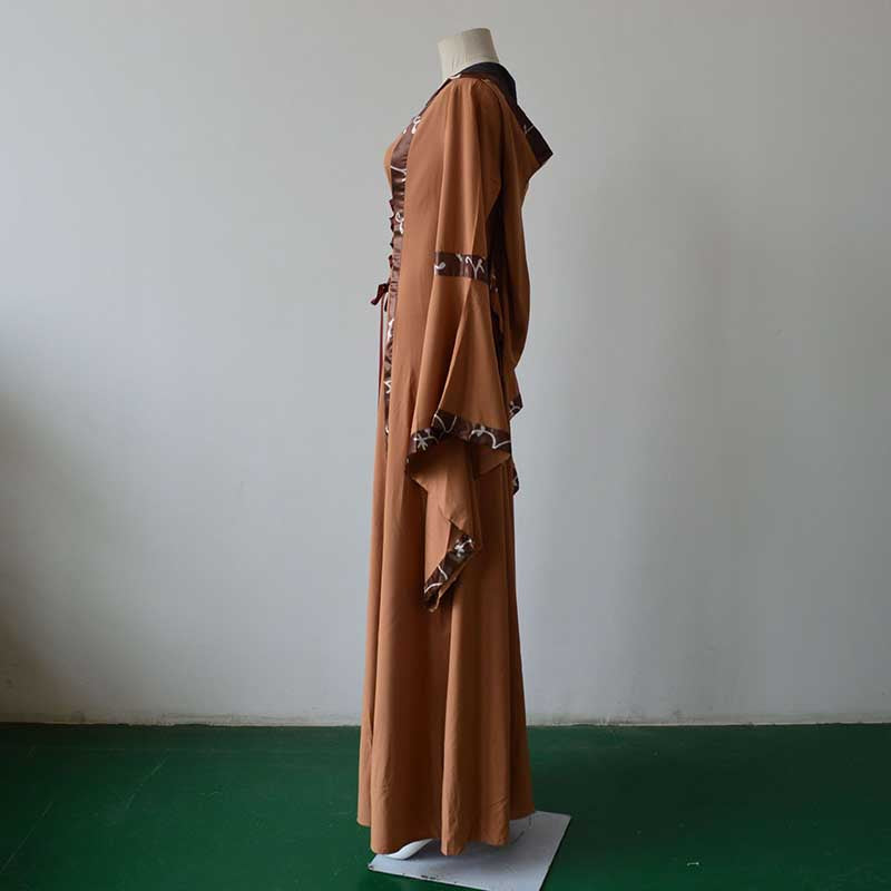 Medieval Court Long Dress Halloween Cosplay Costume 18066