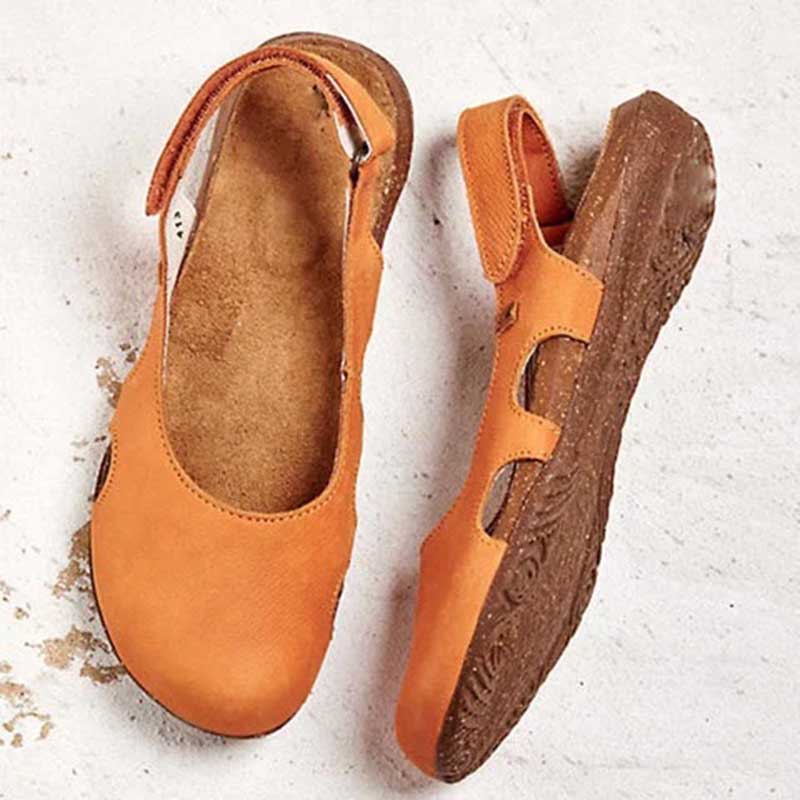 Women's Hollowed Leisure Sandals Casual Flat Shoes