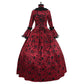 Medieval Court Long Dress Halloween Cosplay Costume 19040