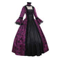 Medieval Court Long Dress Halloween Cosplay Costume 19040