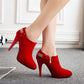 Women's Platform Stiletto High Heel Ankle Booties