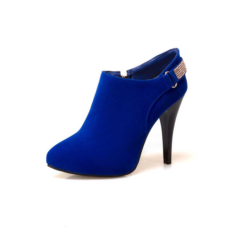 Women's Platform Stiletto High Heel Ankle Booties