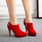 Women's Platform Stiletto High Heel Ankle Booties