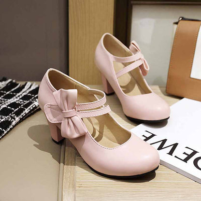 Womens Platform Pumps Ladies Sexy High Heeled Shoes With Bows