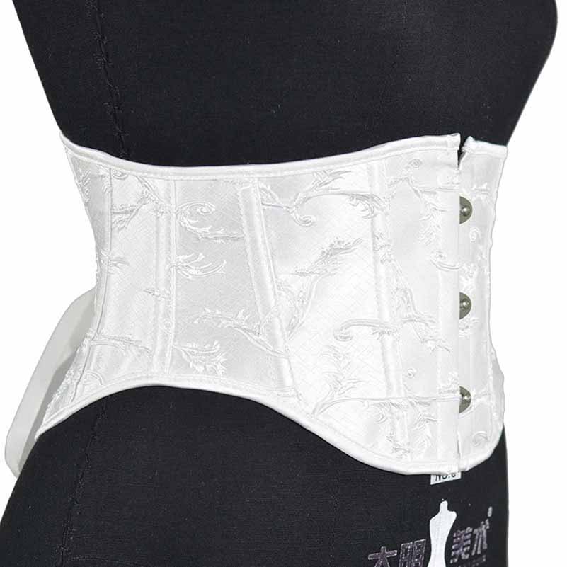 Womens Lace Up Underbust Trainer Corset Wedding Dress Outfits Corset