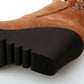 Women's suede wedge boots ankle bootie
