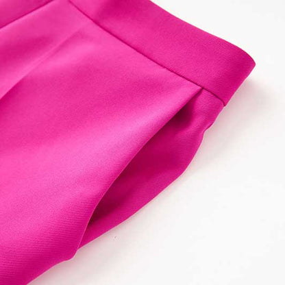 Hot Pink Pantsuit Women