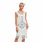 Women's Flapper Dress Gatsby Sequins Fringed 1920s Dress