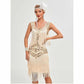 Women's Flapper Dress Gatsby Sequins Fringed 1920s Dress