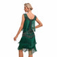 Women's Flapper Dress Gatsby Sequins Fringed 1920s Dress