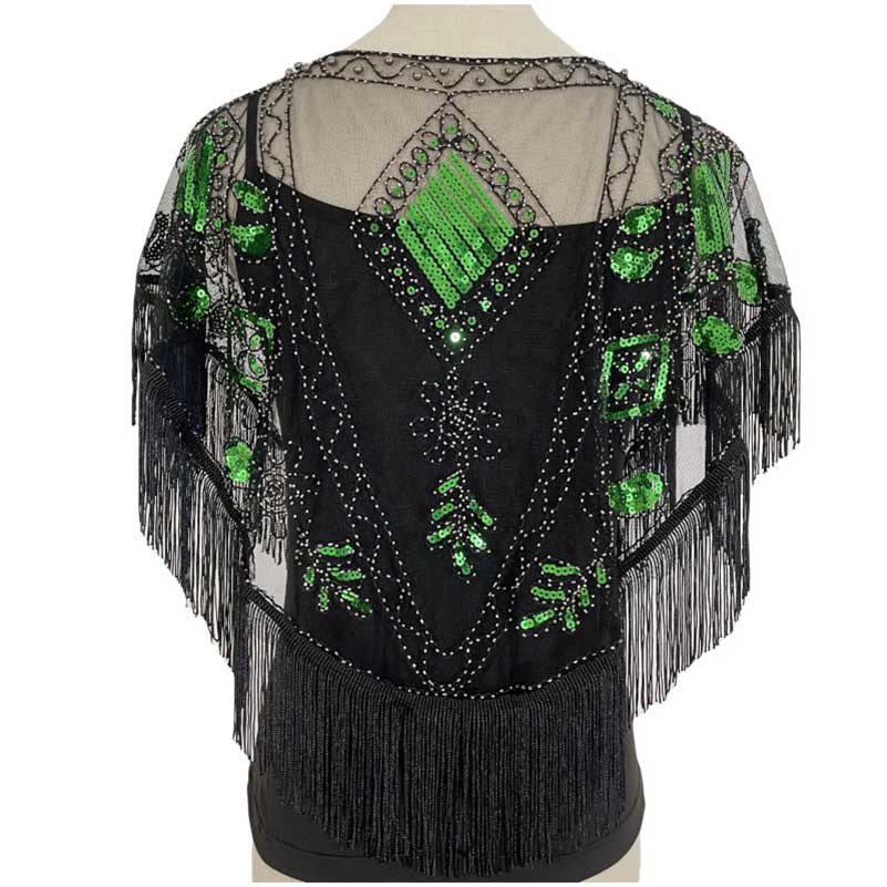 Sequin Shawl Wraps Evening Cape Scarf for Wedding Party