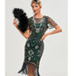 Women's Gatsby Dress - Flapper Dress 1920s Sequin Beaded Dress for Party