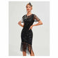 Women's Gatsby Dress - Flapper Dress 1920s Sequin Beaded Dress for Party