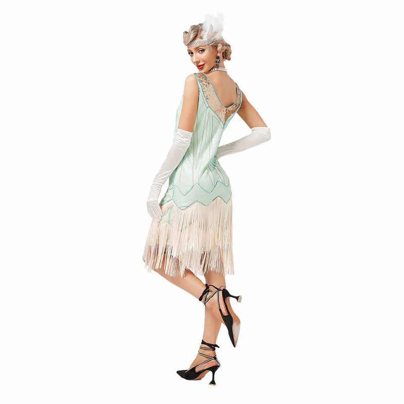 Women's 1920s Flapper - Gatsby Dress Sequin Beaded Dress for Party