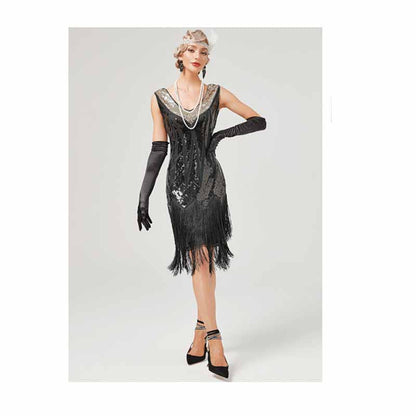 Women's 1920s Flapper - Gatsby Dress Sequin Beaded Dress for Party