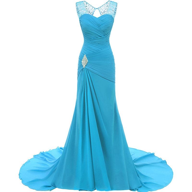 Mermaid Wedding Prom Dresses Sweetheart Evening Formal Dresses