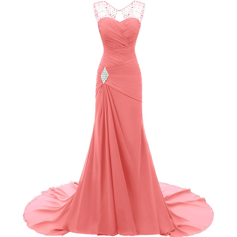 Mermaid Wedding Prom Dresses Sweetheart Evening Formal Dresses