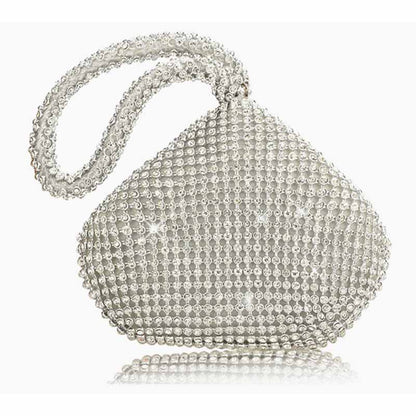 1920s Party Prom Wedding Clutch Rhinestone Evening Bags Sparkly Glitter Purse