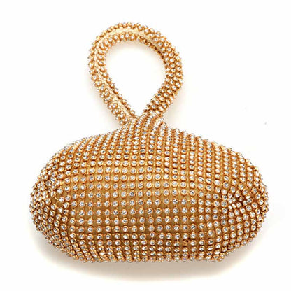 1920s Party Prom Wedding Clutch Rhinestone Evening Bags Sparkly Glitter Purse